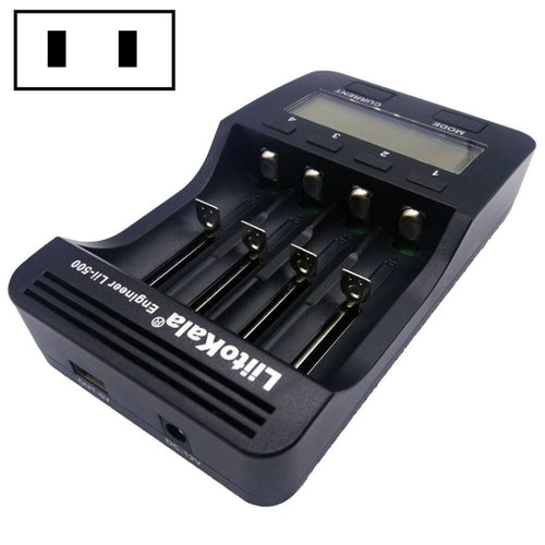 LiitoKala lii-500 Lithium Battery Charger for Li-ion IMR 18650, 26650, 16340, 14500, 10440, 18500, US Plug - HoMEdemic™ 