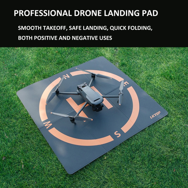 LKTOP 50cm Drone Universal Landing Pad Double-sided Waterproof Foldable RC Aircraft Launch Mat - HoMEdemic™ 