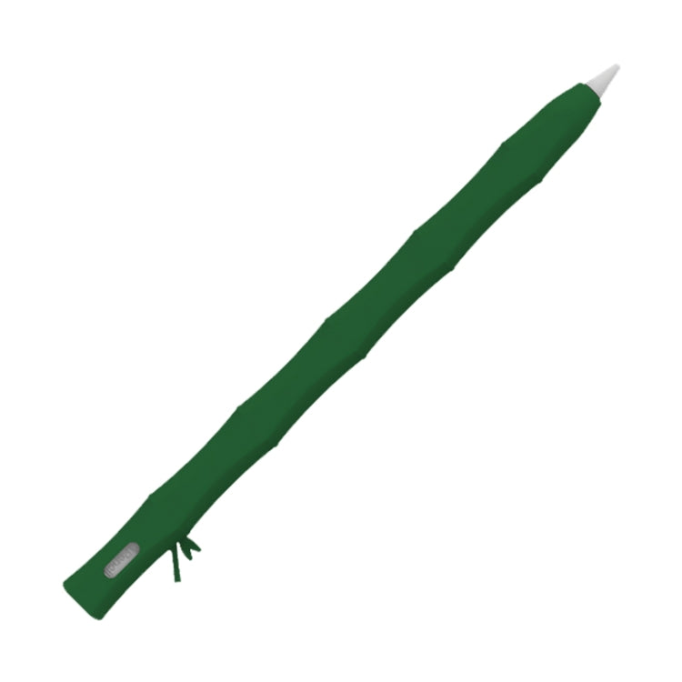 LOVE MEI Bamboo Liquid Silicone Gel Stylus Pen Protective Case For Apple Pencil 2(Dark Green) - HoMEdemic™ 