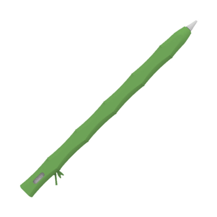LOVE MEI Bamboo Liquid Silicone Gel Stylus Pen Protective Case For Apple Pencil 2(Light Green) - HoMEdemic™ 