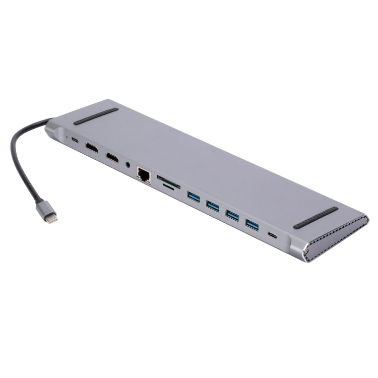 LS1094 12 in 1 Type-C to Dual HDMI Docking Station - HoMEdemic™ 