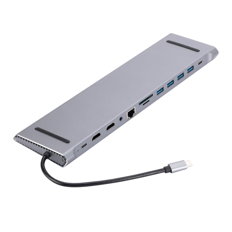 LS1094 12 in 1 Type-C to Dual HDMI Docking Station - HoMEdemic™ 