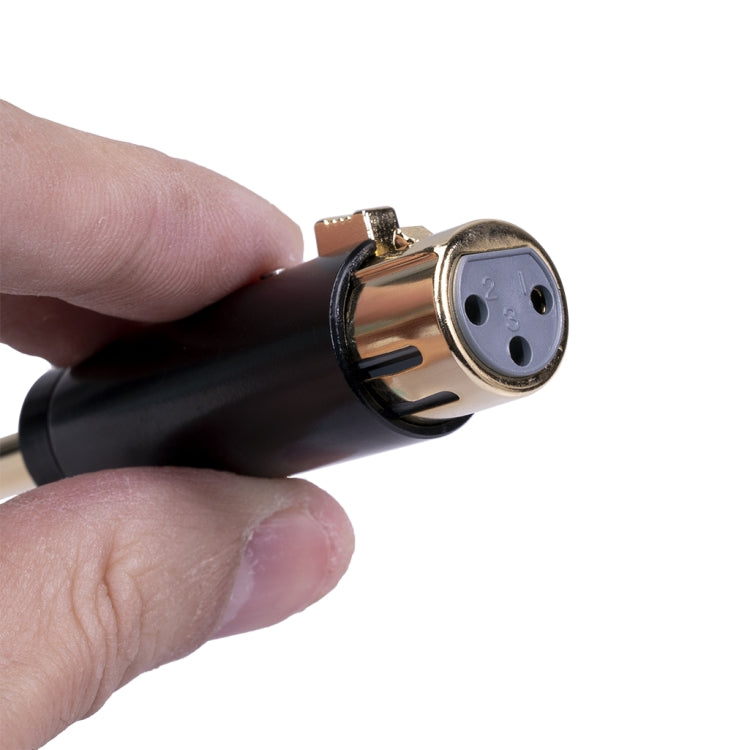 LZ1165G 6.35mm Stereo Male to XRL Female Audio Adapter Microphone Stereo Speaker Connector, LZ1165G - HoMEdemic™ 