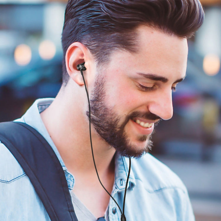 Langsdom M305 Bass Earphone for Phone 3.5mm In-ear Metal Earphones with HD Mic Earbuds for xiaomi iPhone Samsung(M305 Black) - HoMEdemic™ 
