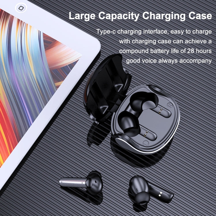 Langsdom TA03 ANC Active Noise Reduction Wireless Bluetooth Earphone(Black) - HoMEdemic™ 