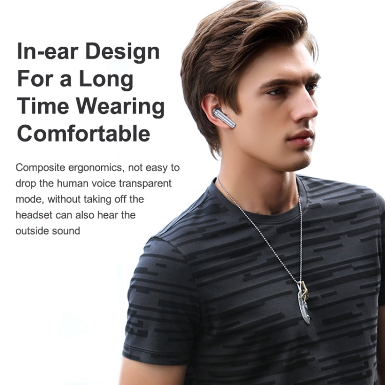 Langsdom TA03 ANC Active Noise Reduction Wireless Bluetooth Earphone(Black) - HoMEdemic™ 