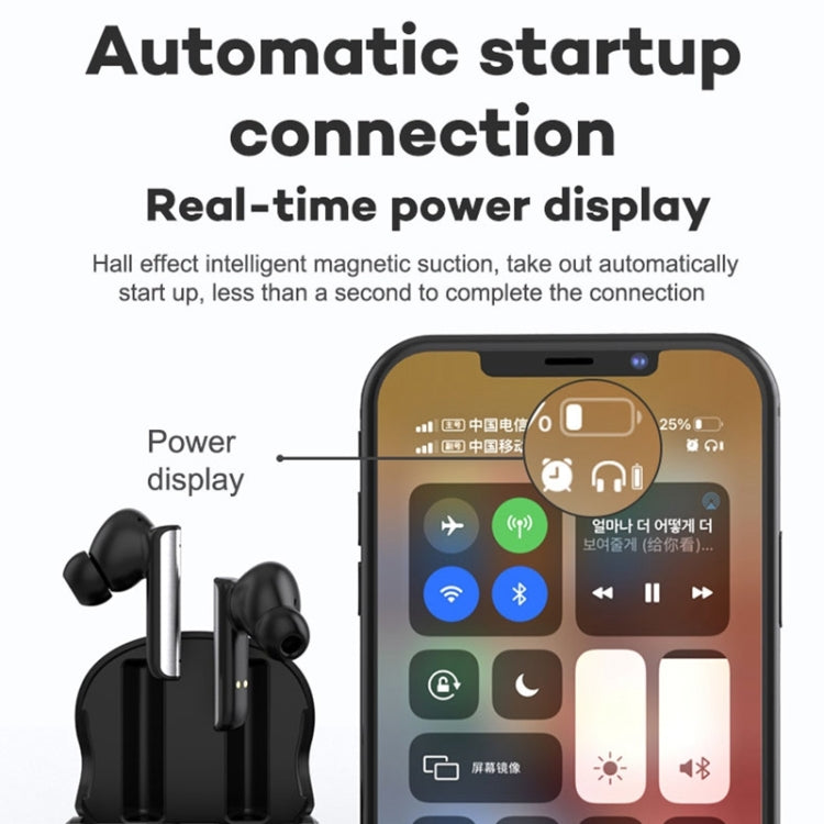 Langsdom TA03 ANC Active Noise Reduction Wireless Bluetooth Earphone(White) - HoMEdemic™ 