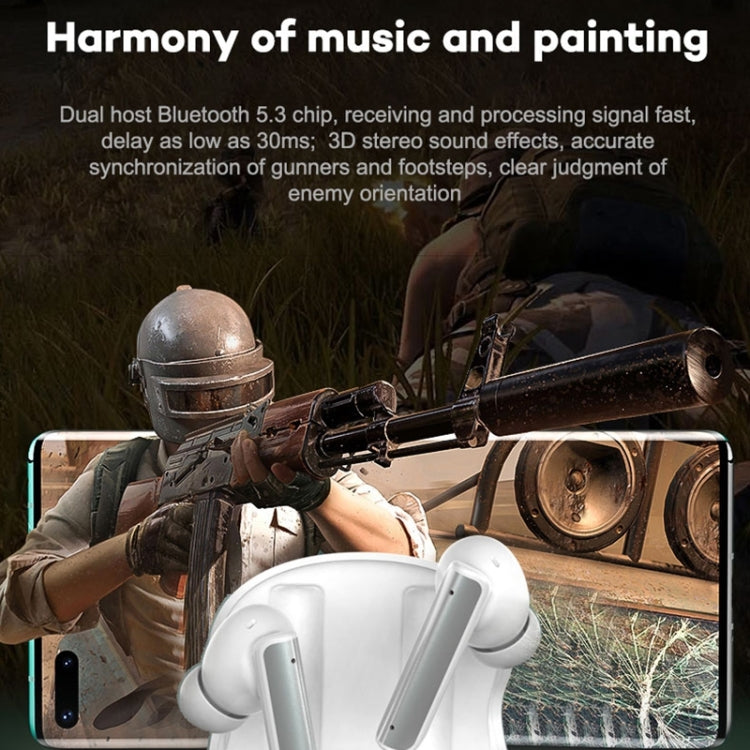 Langsdom TA03 ANC Active Noise Reduction Wireless Bluetooth Earphone(White) - HoMEdemic™ 