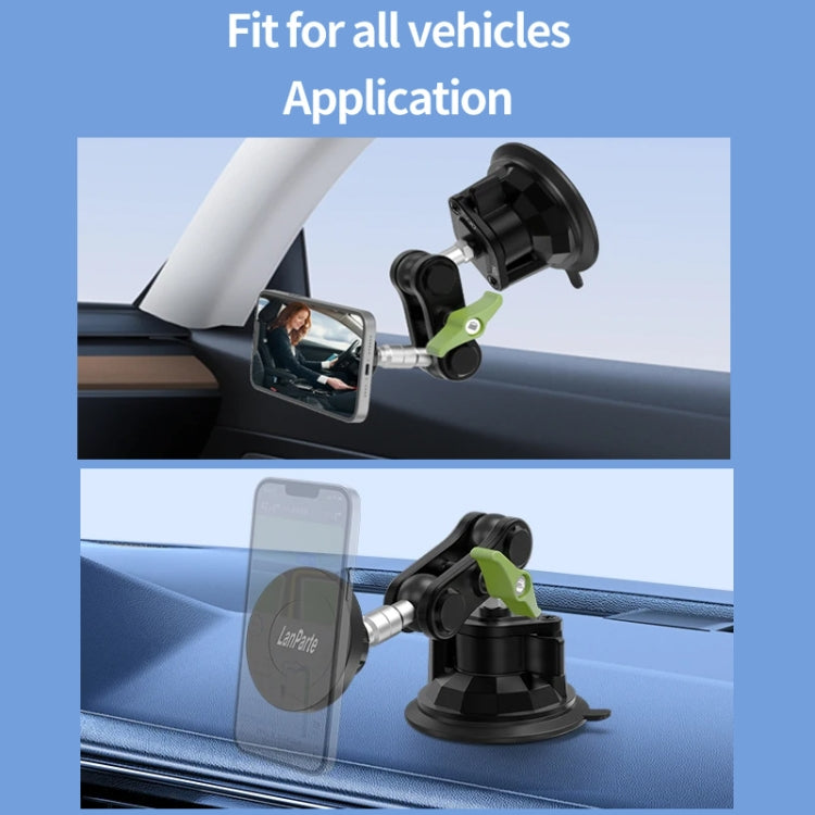 Lanparte Magnetic Car Phone Holder Adjustable Suction Cup Navigation Stand RBA-M01NLB - HoMEdemic™ 