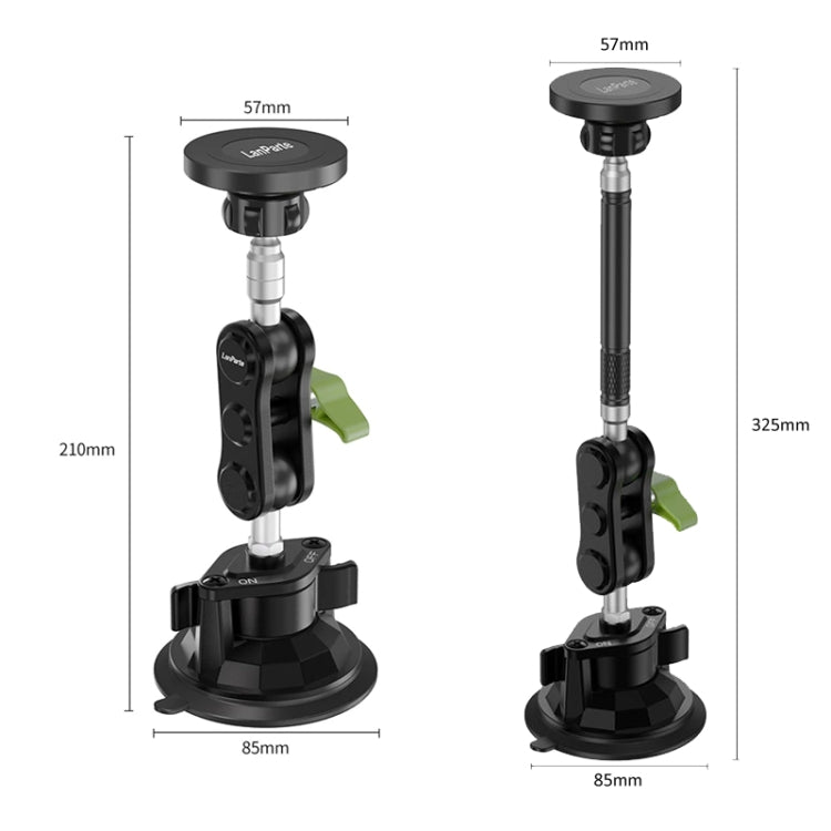 Lanparte Magnetic Car Phone Holder Adjustable Suction Cup Navigation Stand RBA-M01NLB - HoMEdemic™ 