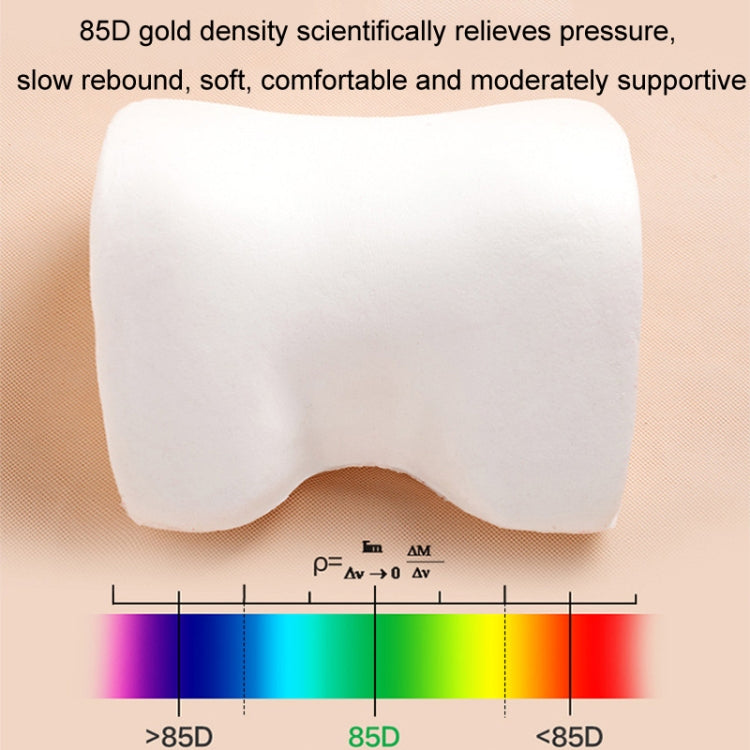 Leather Memory Foam All Season Car Seat Neck Support Cushion Headrest+Waist Pad(Beige) - HoMEdemic™ 