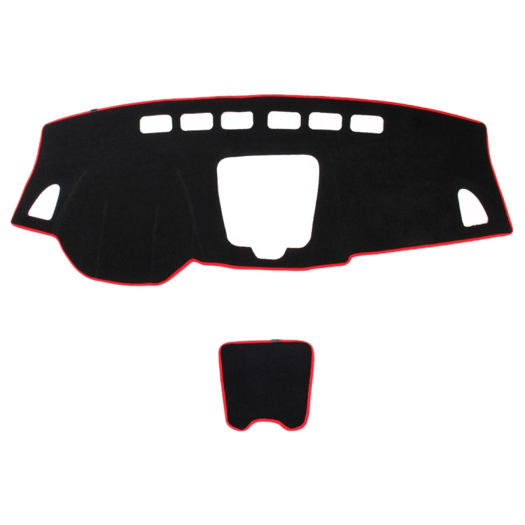 Left-hand Drive Car Light Instrument Panel Sunscreen Dark Mats Cover for Venucia B50 / R50, For Venucia - HoMEdemic™ 