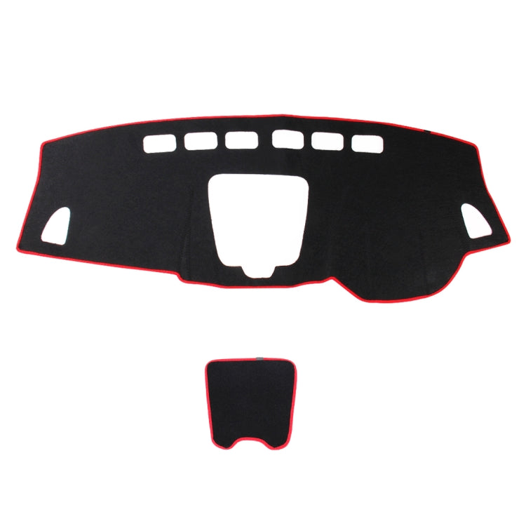 Left-hand Drive Car Light Instrument Panel Sunscreen Dark Mats Cover for Venucia B50 / R50, For Venucia - HoMEdemic™ 