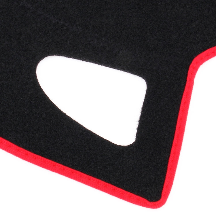 Left-hand Drive Car Light Instrument Panel Sunscreen Dark Mats Cover for Venucia B50 / R50, For Venucia - HoMEdemic™ 