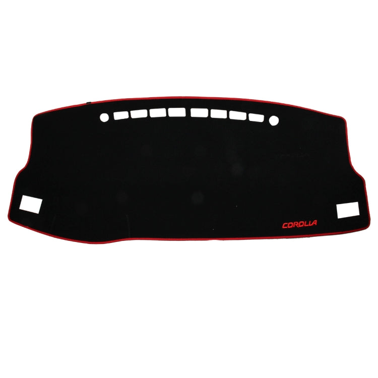 Left-hand Drive Car Light Instrument Panel Sunscreen Dashboard Mats Cover for Toyota New Corolla (2014-2018)，Please Note Model and Year, For Toyota - HoMEdemic™ 