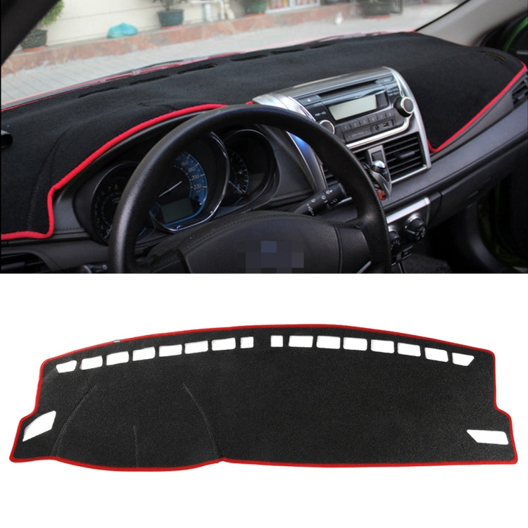Left-hand Drive Dark Mat Car Dashboard Cover Car Light Pad Instrument Panel Sunscreen Car Mats for Volkswagen Lavida 2018~2019 Year (Please note the model and year), For Volkswage(Red), For Volkswage(Black) - HoMEdemic™ 