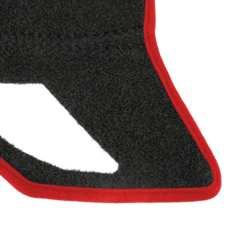 Left-hand Drive Dark Mat Car Dashboard Cover Car Light Pad Instrument Panel Sunscreen Car Mats for Volkswagen Lavida 2018~2019 Year (Please note the model and year), For Volkswage(Red), For Volkswage(Black) - HoMEdemic™ 
