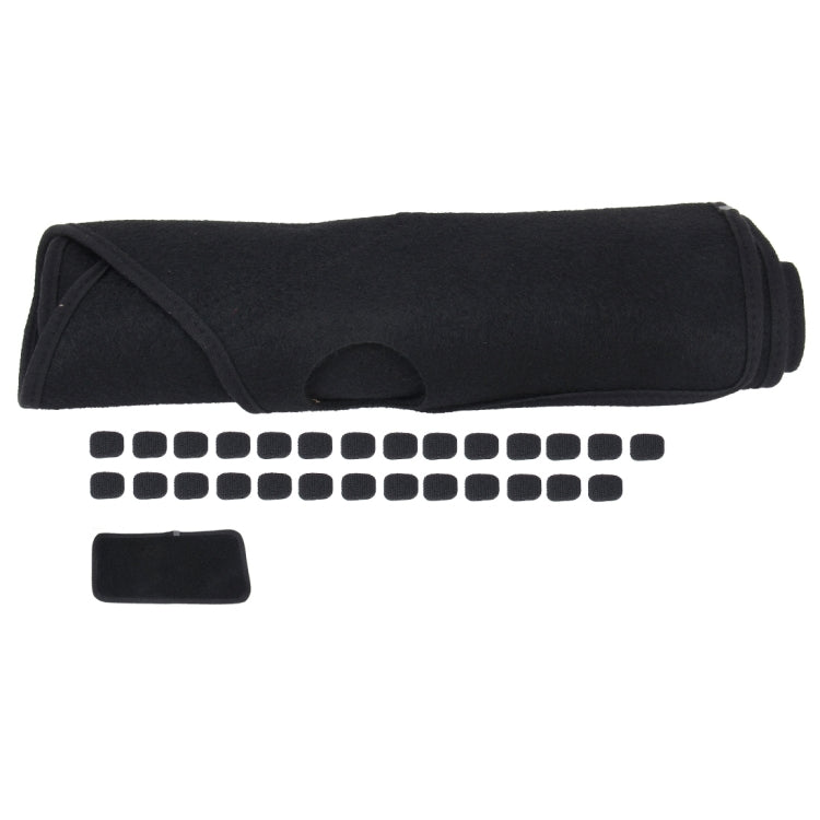 Left-hand Drive Dark Mat Car Dashboard Cover Car Light Pad Instrument Panel Sunscreen for Modern Accent (Please note the model and year), For Modern Accent - HoMEdemic™ 