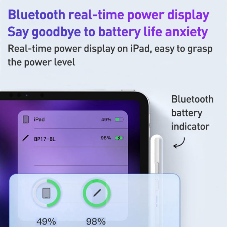 Lenovo ThinkPlus BP17-BL Magnetic Bluetooth Touch Capacitive Stylus Pen for iPad - HoMEdemic™ 