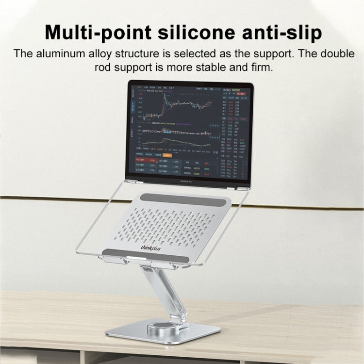 Lenovo Thinkplus Desktop Laptop Holder L30 Upgrade(Silver) - HoMEdemic™ 
