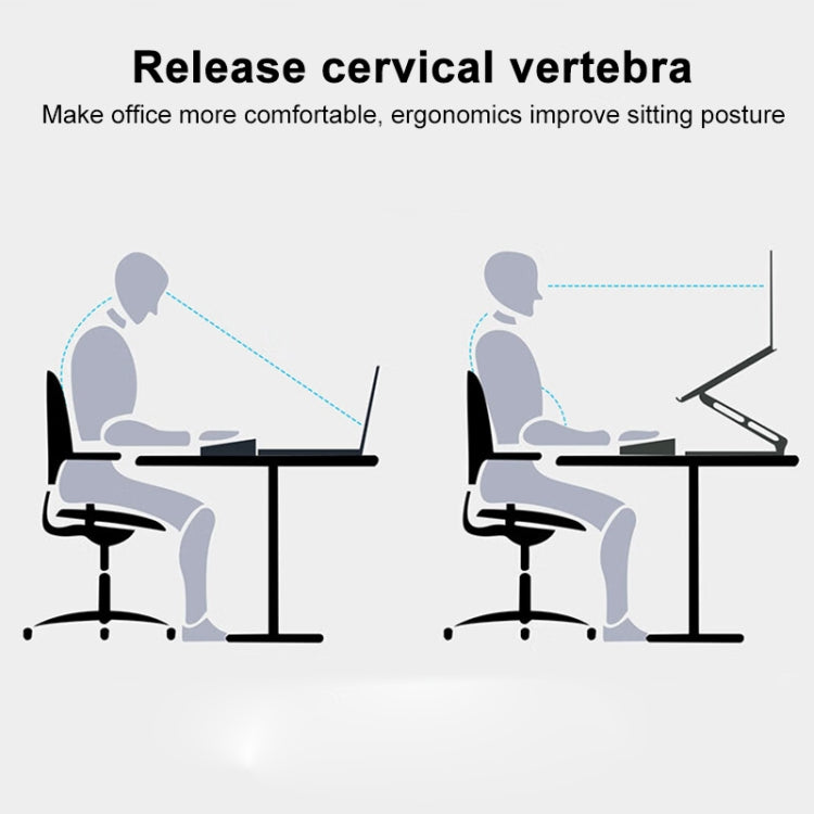Lenovo Thinkplus Desktop Laptop Holder XT10(Dark Grey) - HoMEdemic™ 