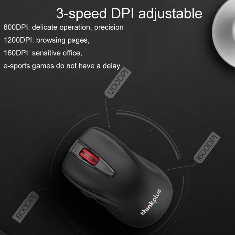 Lenovo Thinkplus High-Precision Wireless Mouse Ergonomic Design Gaming Office Mouse(WL200PRO) - HoMEdemic™ 