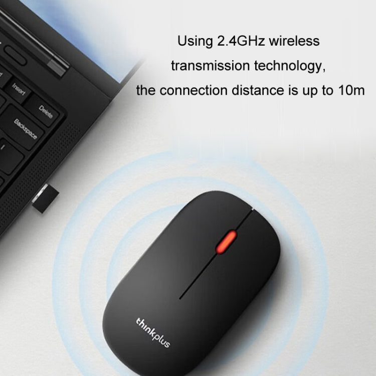 Lenovo Thinkplus M80 Office Lightweight Ergonomic Laptop Mouse, Specification: Wireless - HoMEdemic™ 