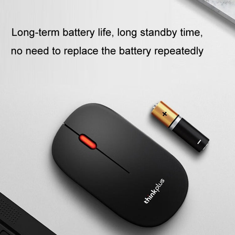 Lenovo Thinkplus M80 Office Lightweight Ergonomic Laptop Mouse, Specification: Wireless - HoMEdemic™ 