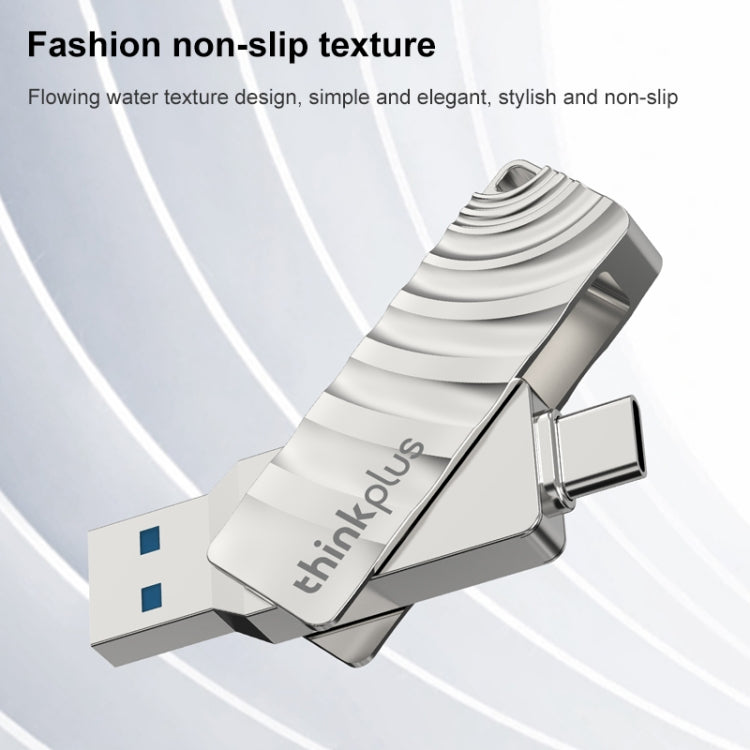 Lenovo Thinkplus MU232 USB 3.2 + USB-C / Type-C Dual Head Flash Drive, Memory:128GB - HoMEdemic™ 