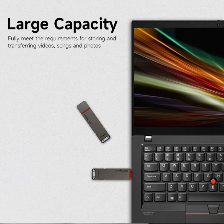 Lenovo Thinkplus TU200Pro USB3.2+Type-C Dual Interface Mobile Phone Solid State U Disk, Memory: 128GB - HoMEdemic™ 