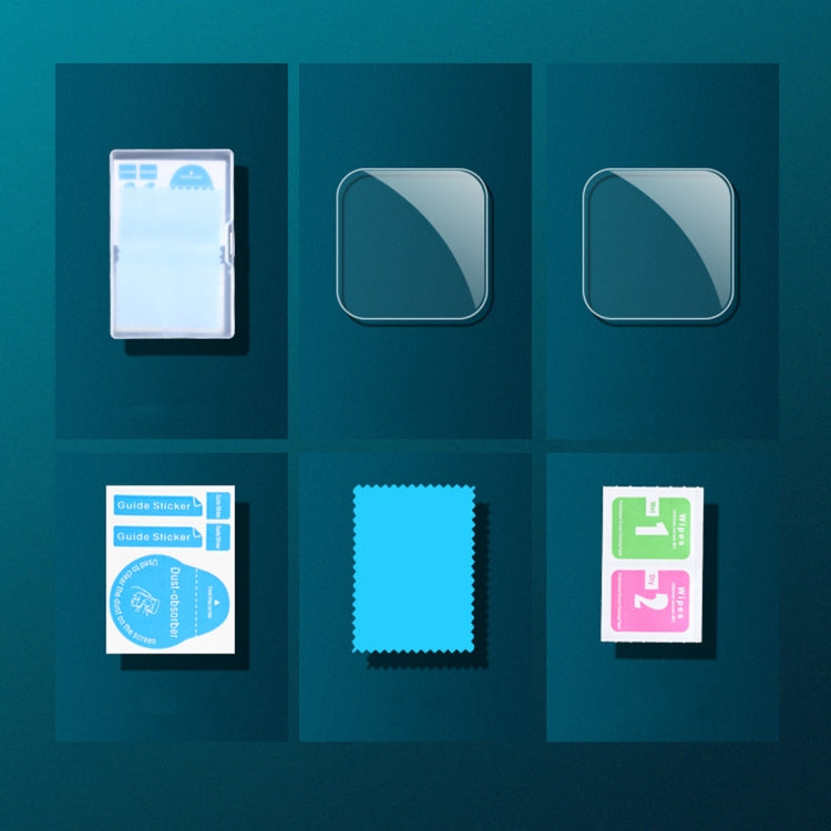 Lens + LCD Display Tempered Glass Film for Insta 360 One R 4K (Transparent) - HoMEdemic™ 