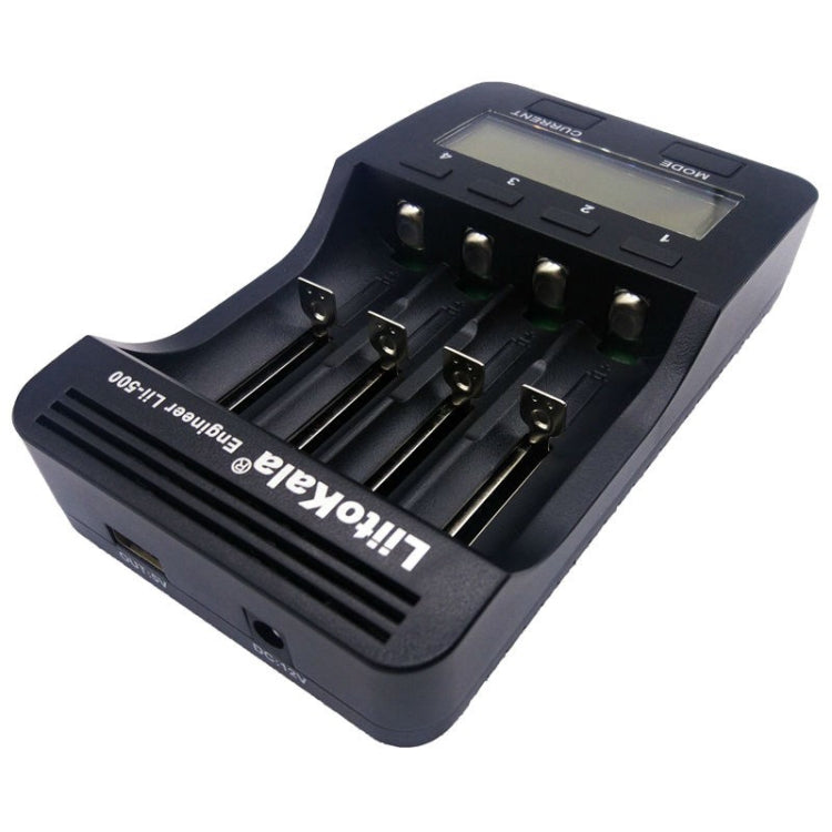 LiitoKala lii-500 Lithium Battery Charger for Li-ion IMR 18650, 26650, 16340, 14500, 10440, 18500, EU Plug - HoMEdemic™ 