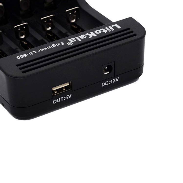LiitoKala lii-500 Lithium Battery Charger for Li-ion IMR 18650, 26650, 16340, 14500, 10440, 18500, US Plug - HoMEdemic™ 