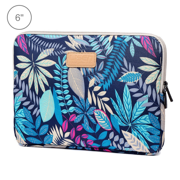 Lisen 6.0 inch Sleeve Case Colorful Leaves Zipper Briefcase Carrying Bag for Amazon Kindle, 6.0 inch - HoMEdemic™ 