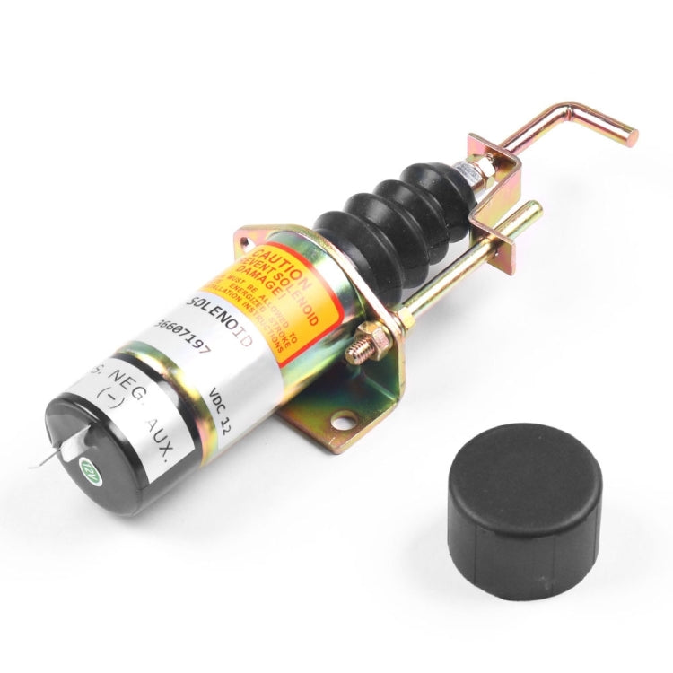 Lister Petter 24V Engine Flameout Solenoid Valve with Magnetic 366-07198(Black) - HoMEdemic™ 