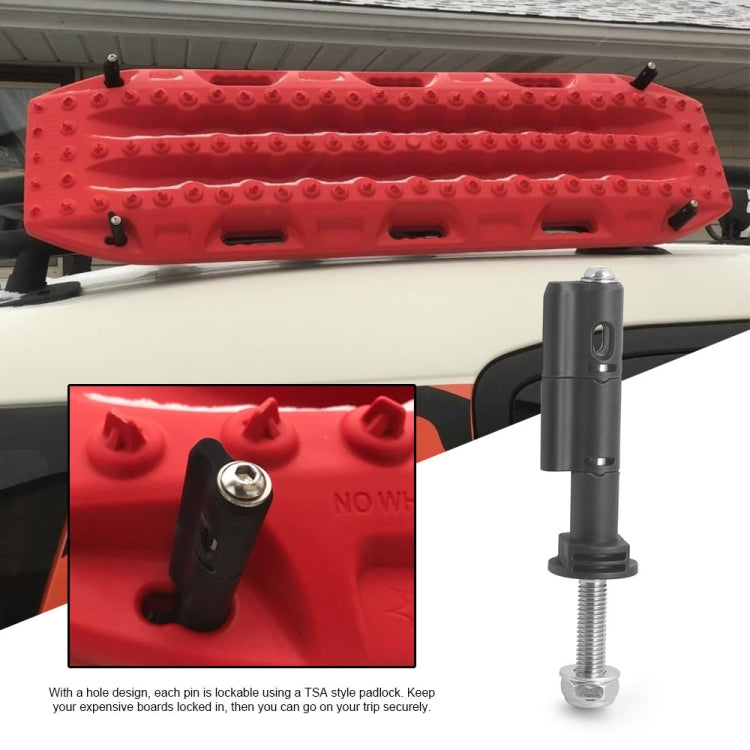 Lockable Anti-Theft Security Mounting Pin Set For MaxTrax MKII(Black) - HoMEdemic™ 