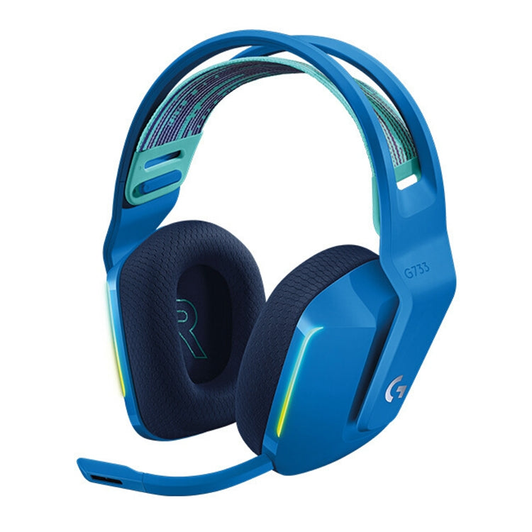 Logitech G733 LIGHT SPEED Wireless RGB Gaming Headset (Blue) - HoMEdemic™ 