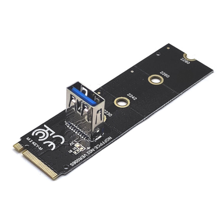 M.2 NVME To USB 3.0 PCI-E Expansion Card  Adapter for Graphics Card(Blackboard) - HoMEdemic™ 