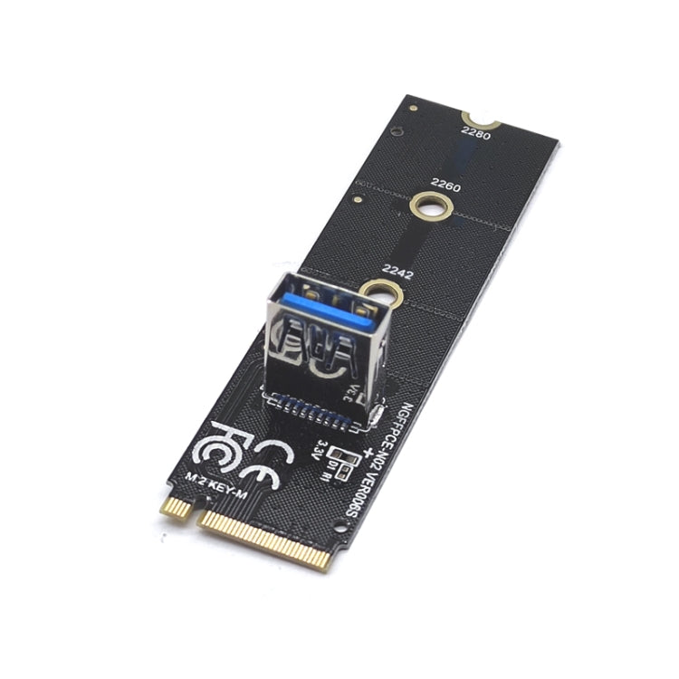 M.2 NVME To USB 3.0 PCI-E Expansion Card  Adapter for Graphics Card(Whiteboard) - HoMEdemic™ 