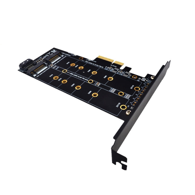 M.2 PCIe SSD Adapter Card PCIE 4x to M.2 Key M B Dual Interface Card - HoMEdemic™ 