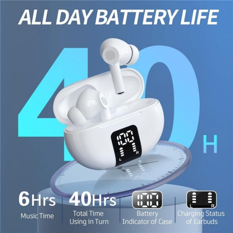 M10 Wireless Bluetooth Smart Voice Translator Headset Multiple Languages Translation Earphones(White) - HoMEdemic™ 