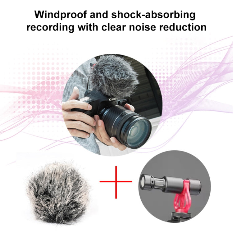 M30 Portable Wired Condenser Shotgun Microphone Trip Vlog Record Studio Video for Camera Phone - HoMEdemic™ 