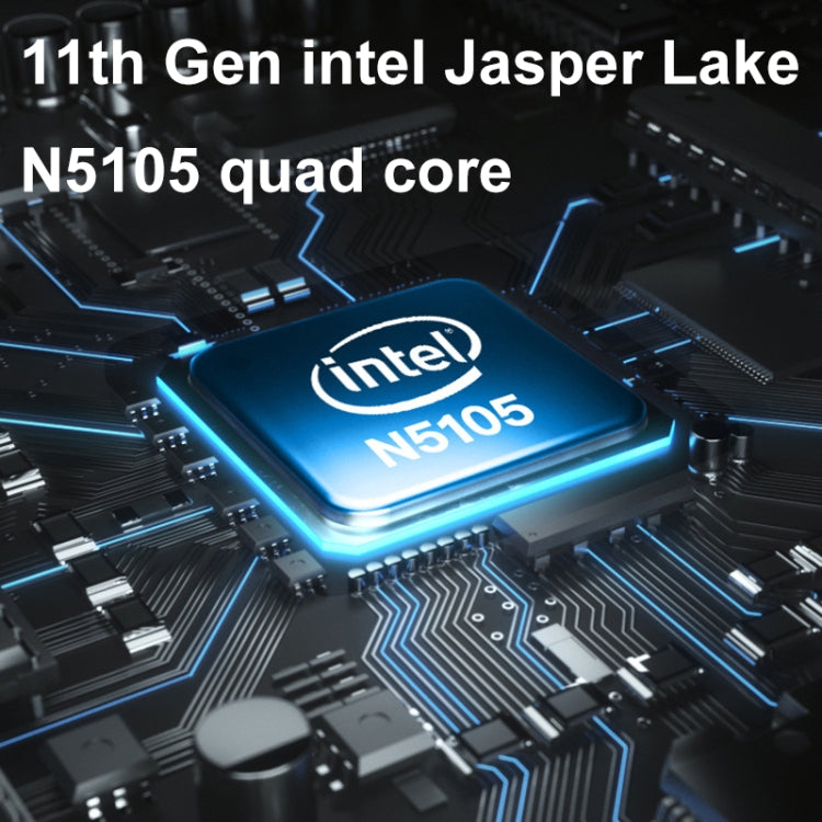 M6 N100 16G+0 US Plug 11th Gen Intel Jasper Lake N5105 4K/60FPS HD Pocket Mini PC - HoMEdemic™ 