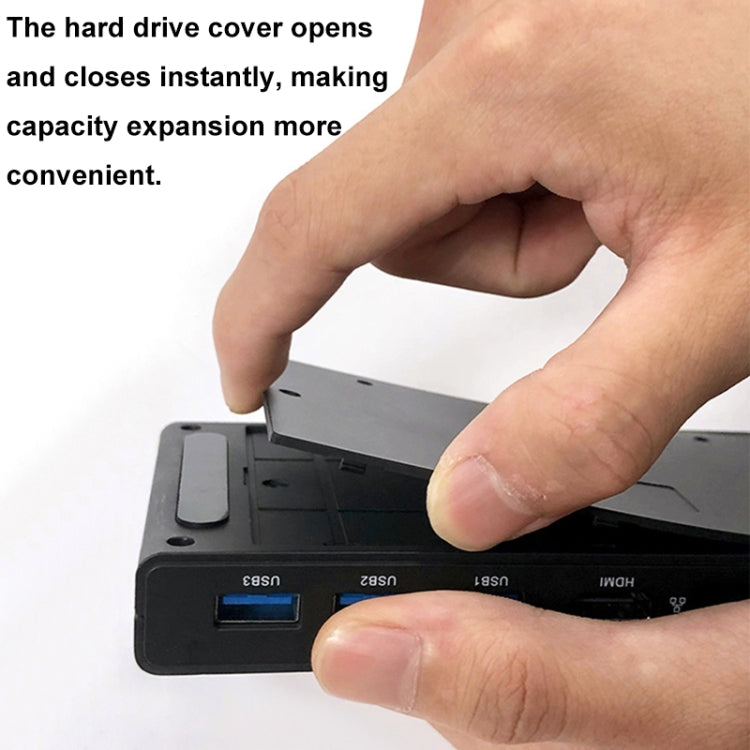 M6 N100 16G+0 US Plug 11th Gen Intel Jasper Lake N5105 4K/60FPS HD Pocket Mini PC - HoMEdemic™ 