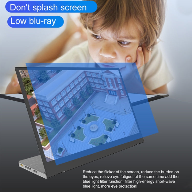M8 14inch 1080P Ultra-thin HD Portable Narrow-edge Display - HoMEdemic™ 