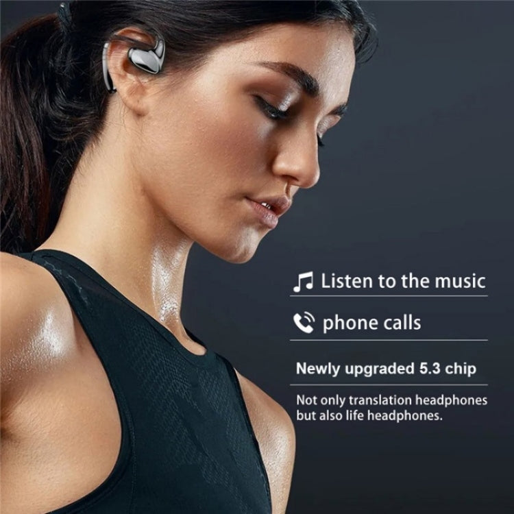 M8 Noise Reduction Smart Voice Translator TWS Bluetooth Headset 144 Languages Translation Earphones(White) - HoMEdemic™ 