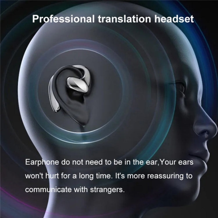 M8 Noise Reduction Smart Voice Translator TWS Bluetooth Headset 144 Languages Translation Earphones(White) - HoMEdemic™ 
