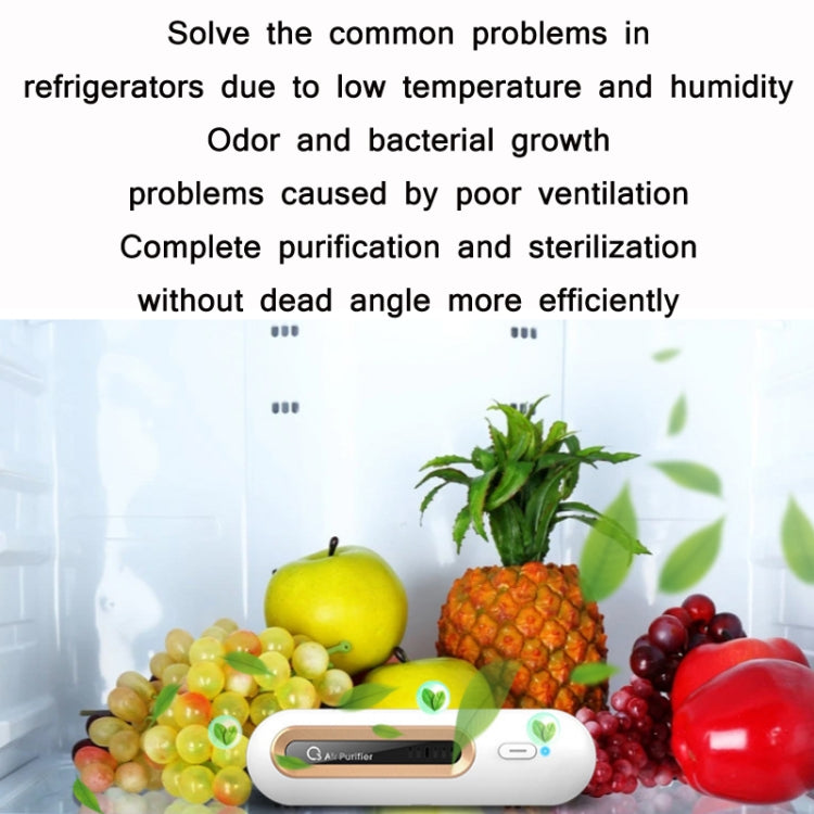 M9 Mini Ozone Sterilizer Home Refrigerator Deodorizer(White) - HoMEdemic™ 