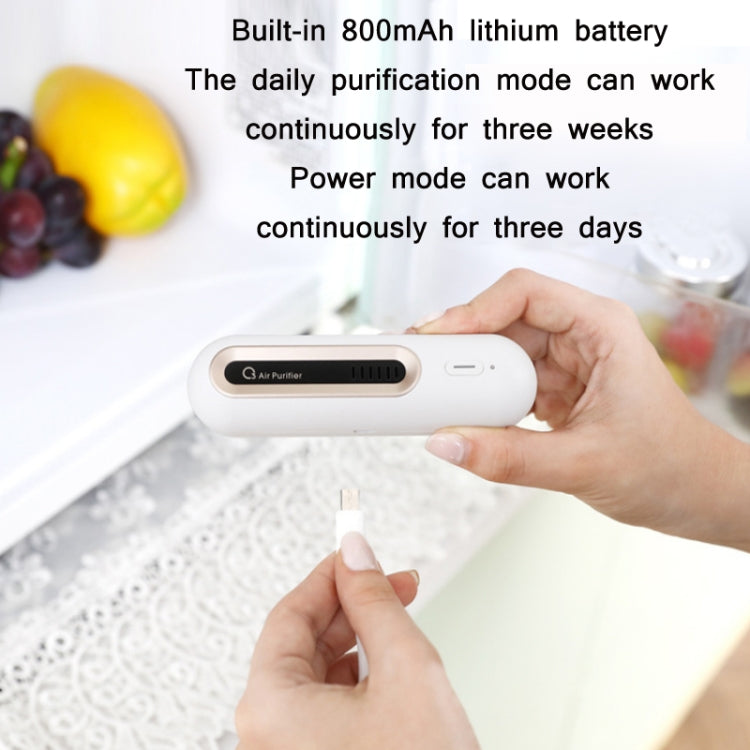 M9 Mini Ozone Sterilizer Home Refrigerator Deodorizer(White) - HoMEdemic™ 