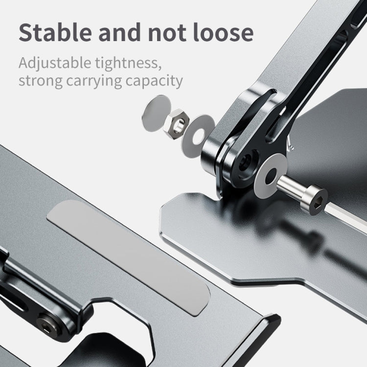 R-JUST HZ09 Mechanical Lifting Adjustable Laptop Holder (Grey) - HoMEdemic™ 